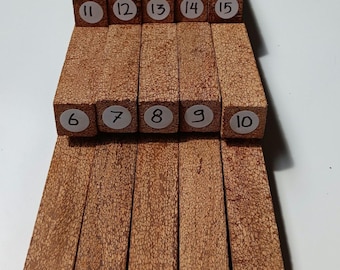 Spalted Guava Wood Pen Blank | Figured Hardwood for Turning
