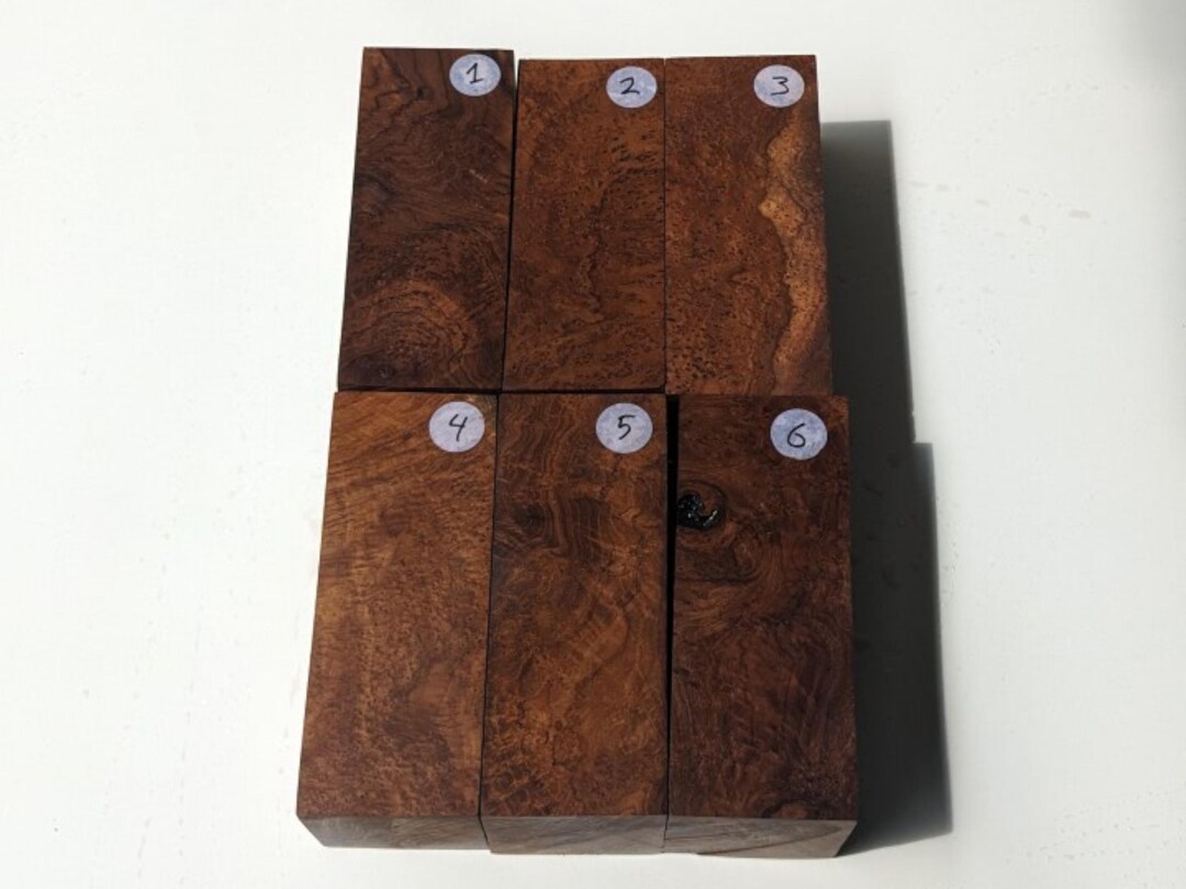 Java Teak Burl Wood Block | Exotic Wood for Carving & Woodworking ...