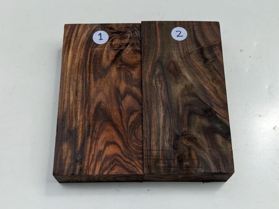 Large Rosewood Block, 4x10x20 Cm Exotic Hardwood for Knife Handles ...