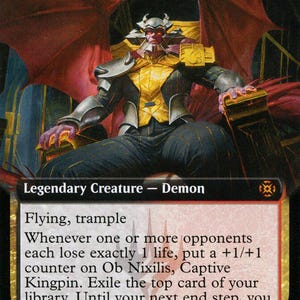 mtg ob nixilis commander deck Nixilis, Captive Kingpin Death by a Thousand Pings Magic Comman – CommanderComplete You gain life equal to the life lost this way Ob Nixilis of the Black