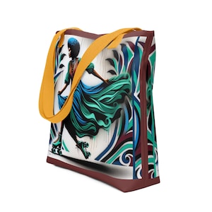 Stylish Roller Skate Tote Bag –Not made to carry skates, great skate gift for skate lovers, Durable, Eco-Friendly