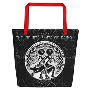 Stylish Roller Skate Tote Bag – Not made to carry skates, Durable, Eco-Friendly, and Perfect gift for Skater Lovers