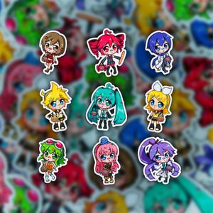 Vocaloid Vinyl Stickers