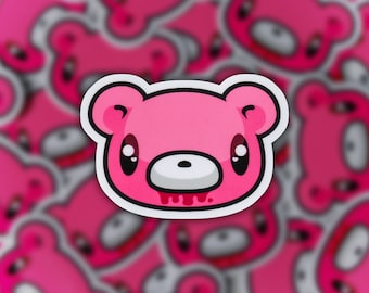 Sticker en vinyle Ours sombre