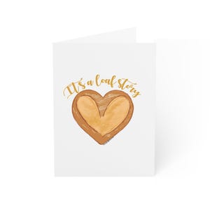 Love Story Greeting Card: Heartfelt Message, Vibrant Colors