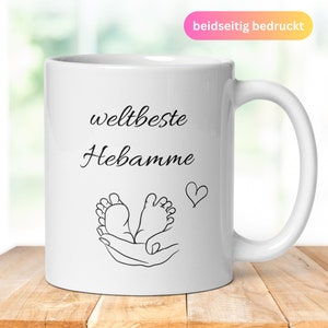 Mug world&#39;s best midwife - gift for midwife - thank you to midwife - birthday midwife - birthday gift