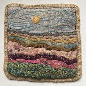 Original Hand Embroidered Wall Hanging