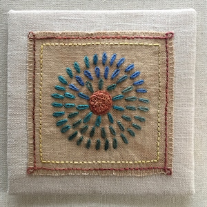 Original handgenähter Wandbehang