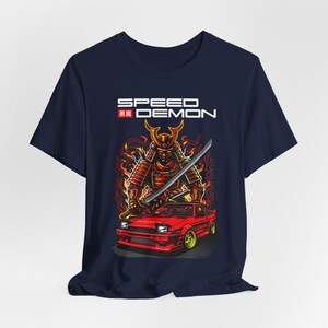 JDM Car T-Shirt: Japanisches Street Racing Grafik-T-Shirt
