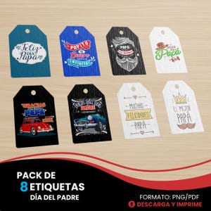 Etiquetas Dia Del Padre Feliz Dia Del Padre Printable Tag Fathers Day Tags In Spanish Feliz Dia Del Padre Papi Etiqueta Regalo Imprimible