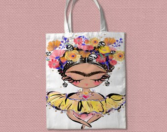 Frida Kahlo Spanish Quotes Sublimation Designs Pinto Flores Para Que Asi No Mueran Png Frida Kahlo Gift Frida Shirt Tote Bag Designs Mexican