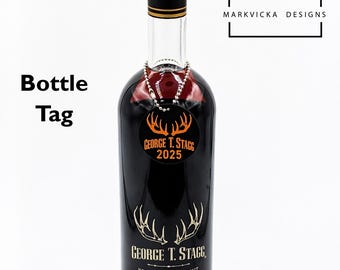 George T. Stagg Bourbon Bottle Batch Tag | Premium Whiskey Label | Bourbon Collector Gift | Home Bar Decor | Whiskey Lover