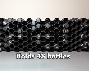 Redken Shades EQ Holder | Wall Mount | Holds 48 Bottles