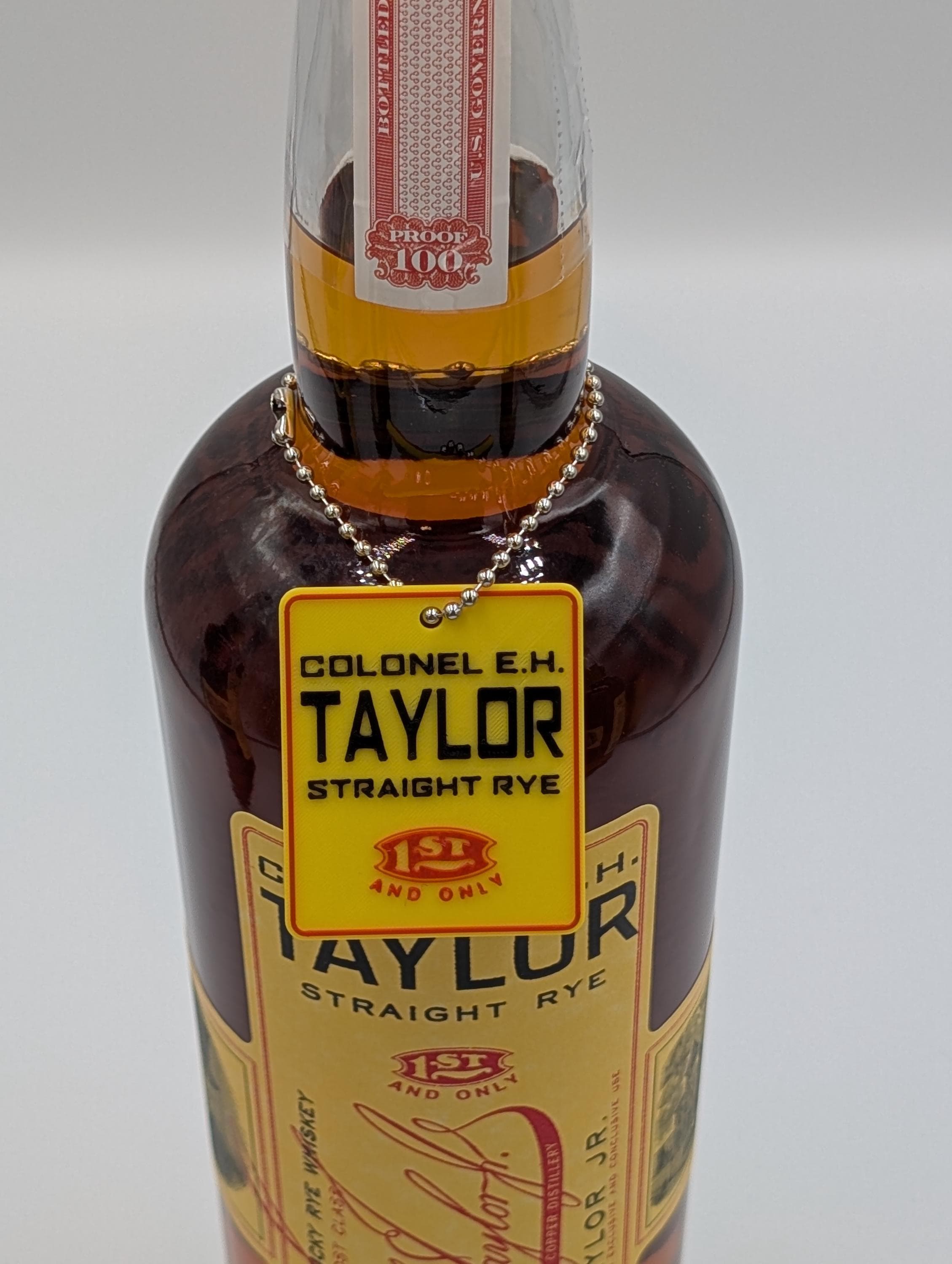 Colonel E.H. Taylor Bottle Tags | Small Batch, Single Barrel, Straight ...