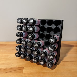 Deco Hair Color Rack - Black