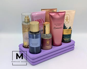 Bath & Body Works and Victoria's Secret Organizer | Body Mist and Body Cream Display | 3D Printed Vanity Storage | Custom Lotion Caddy