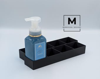 Bath & Body Works Foaming Hand Soap Organizer | Countertop Display and Storage Rack | 3D Printed Bathroom Organization | Custom Soap Caddy