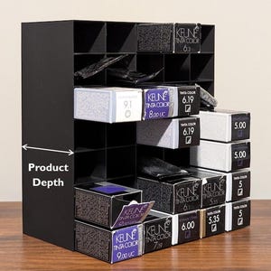 Box Hair Color In Store Display Box Hair Dye Holder | Wall Mount | Holds 14 to 35 Boxes - Etsy