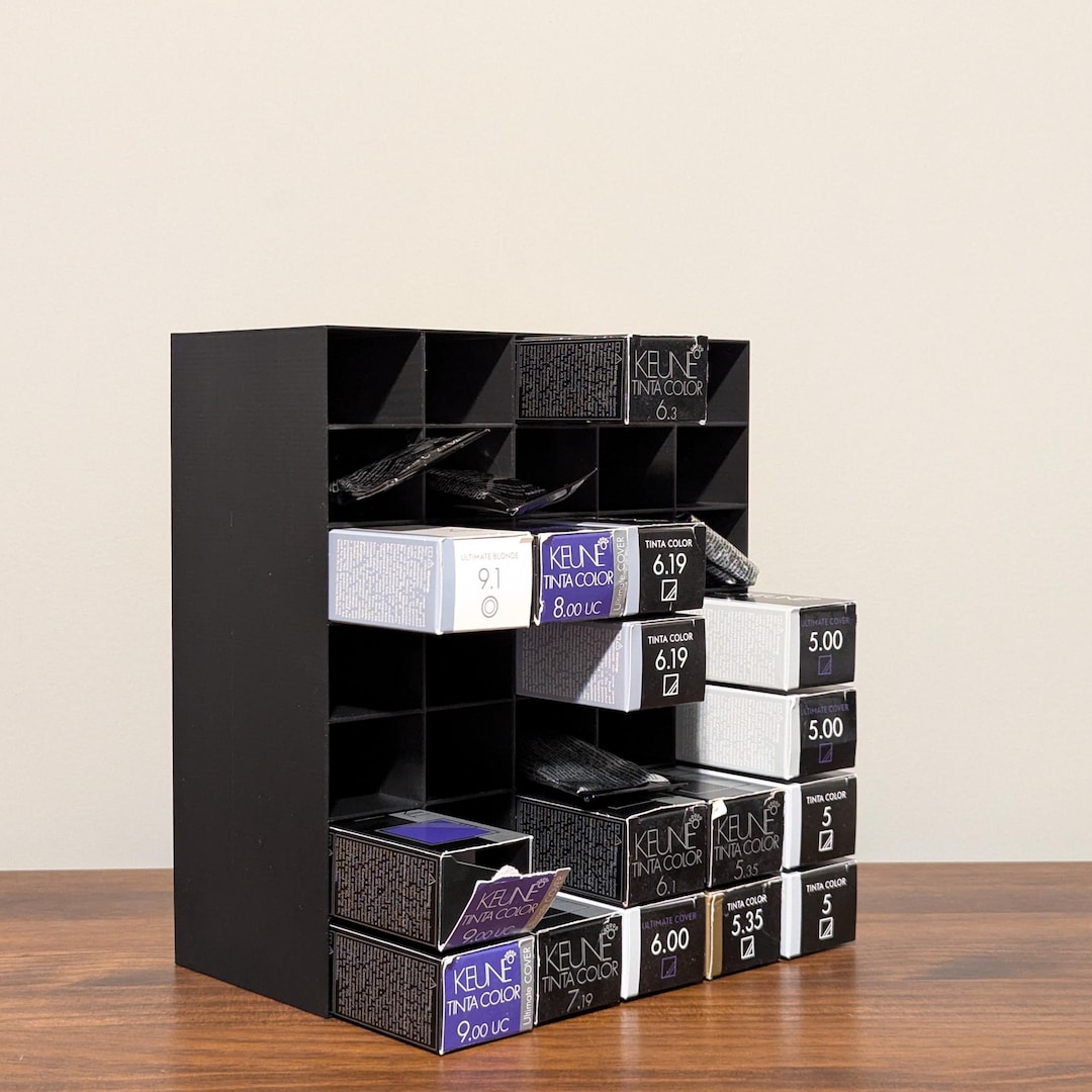 Box Hair Color In Store Display Box Hair Dye Holder | Wall Mount | Holds 14 to 35 Boxes - Etsy