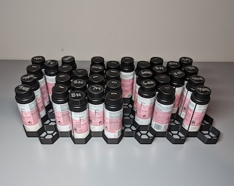 Redken Shades EQ Bottle Trays | 2oz, 33 mm bottles | SHORT Version 5/8 Inch tall | Made to Order