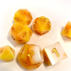 Candy Corn- Halloween dnd dice