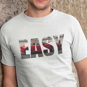 EASY JAGUAR SHIRT | Jaguar F-Type Shirt, Car Guy Shirt, Car Enthusiast Tee, Car Lover T-Shirt, Birthday Gift for Husband, Father, Boyfriend