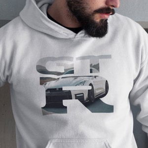 NISSAN GTR Hoodie | JDM Hoodie, Japanese Car, Gtr Godzilla, Car Guy Hoodie, Car Enthusiast Sweater, Car Lover Hoodie, Gift Husband Boyfriend