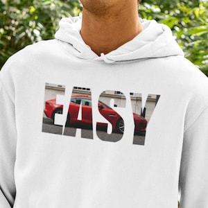 EASY JAGUAR HOODIE | Jaguar F-Type Hoodie, Car Guy Hoodie, Car Enthusiast Sweater, Car Lover Hoodie, Gift for Husband, Father, Boyfriend