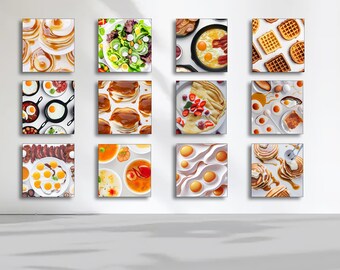 Wall Posters 2’x2’ breakfast pictures