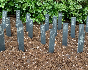 Slate Plant Markers