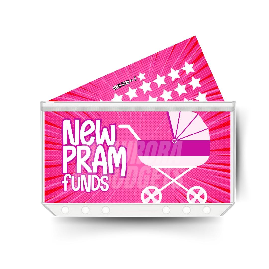 Prams Display NEW PRAM Laminated Display Inserts, Savings Tracker and Zipped Cash ...