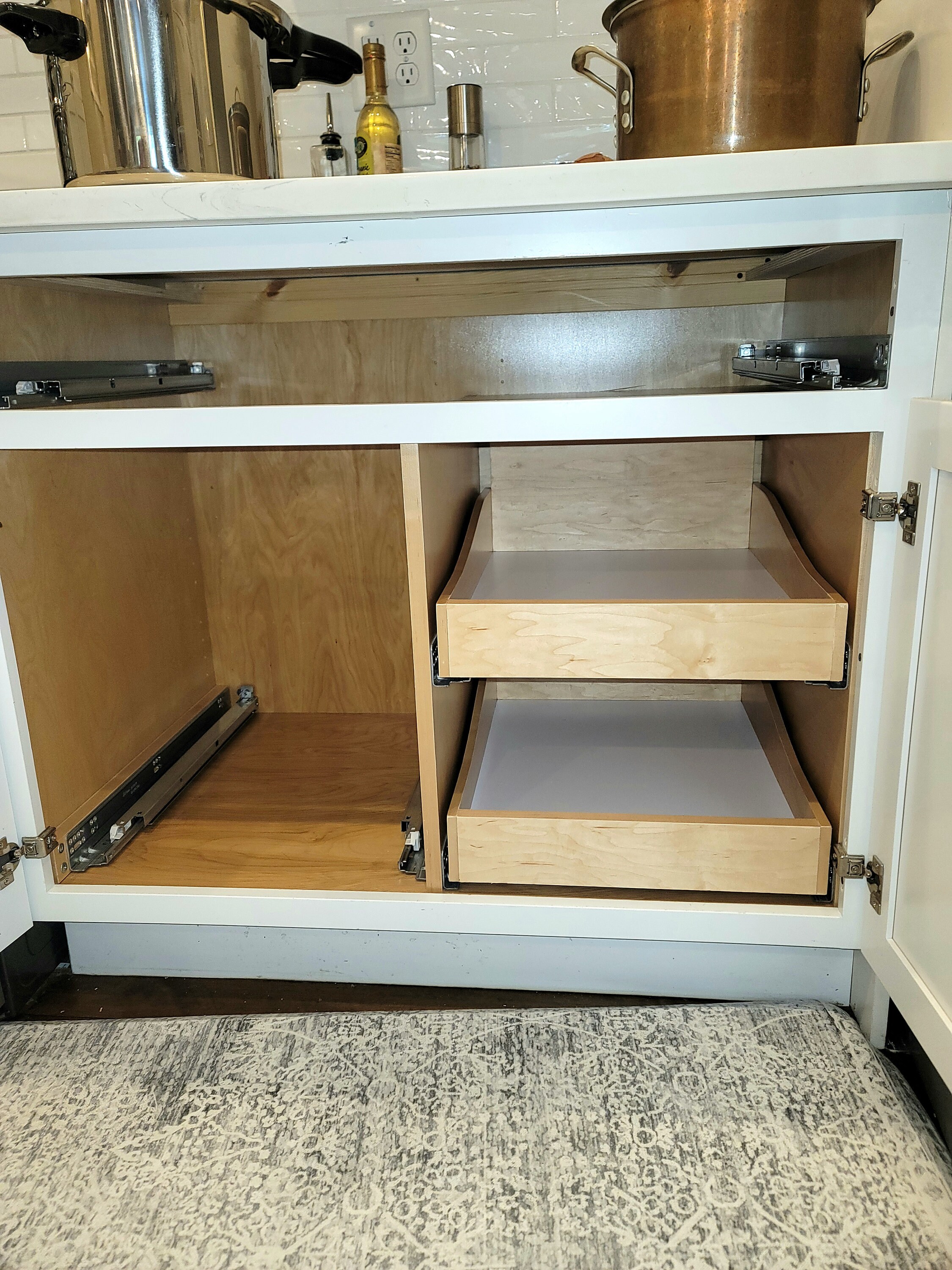 Pull Out Shelf Kit