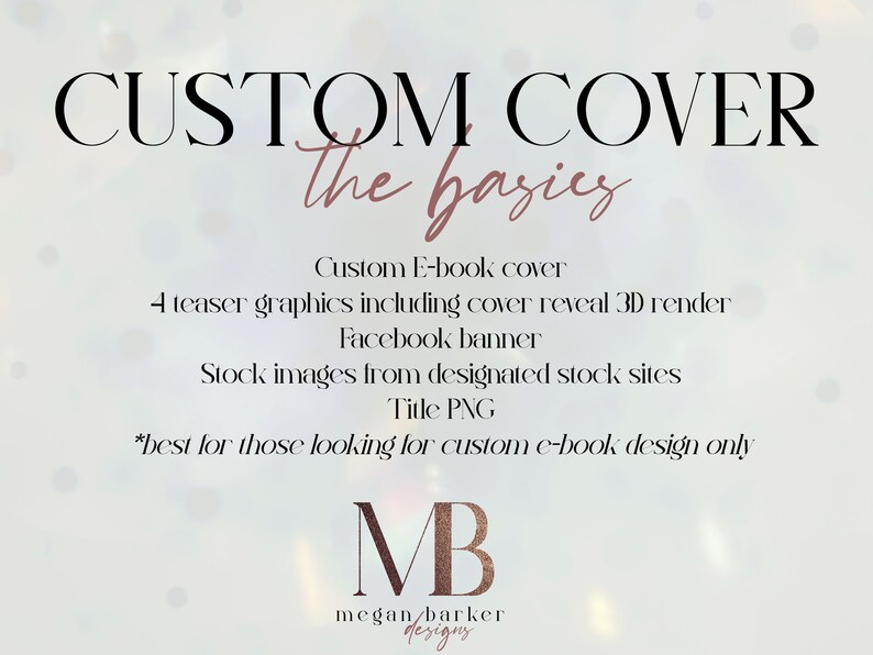 Custom Book Cover Design the Basics Etsy Australia