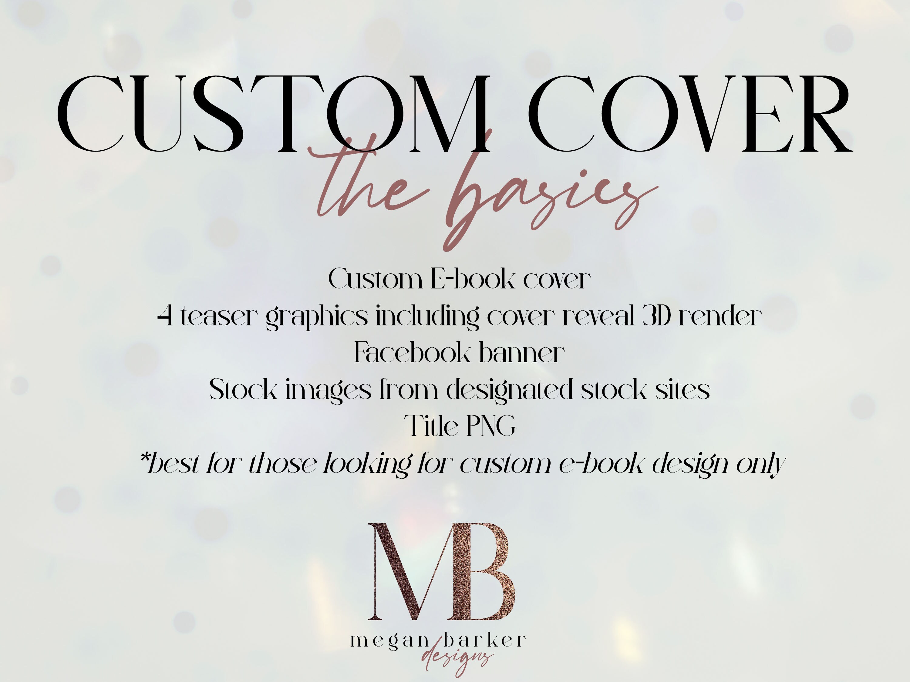 Custom Book Cover Design the Basics Etsy Australia