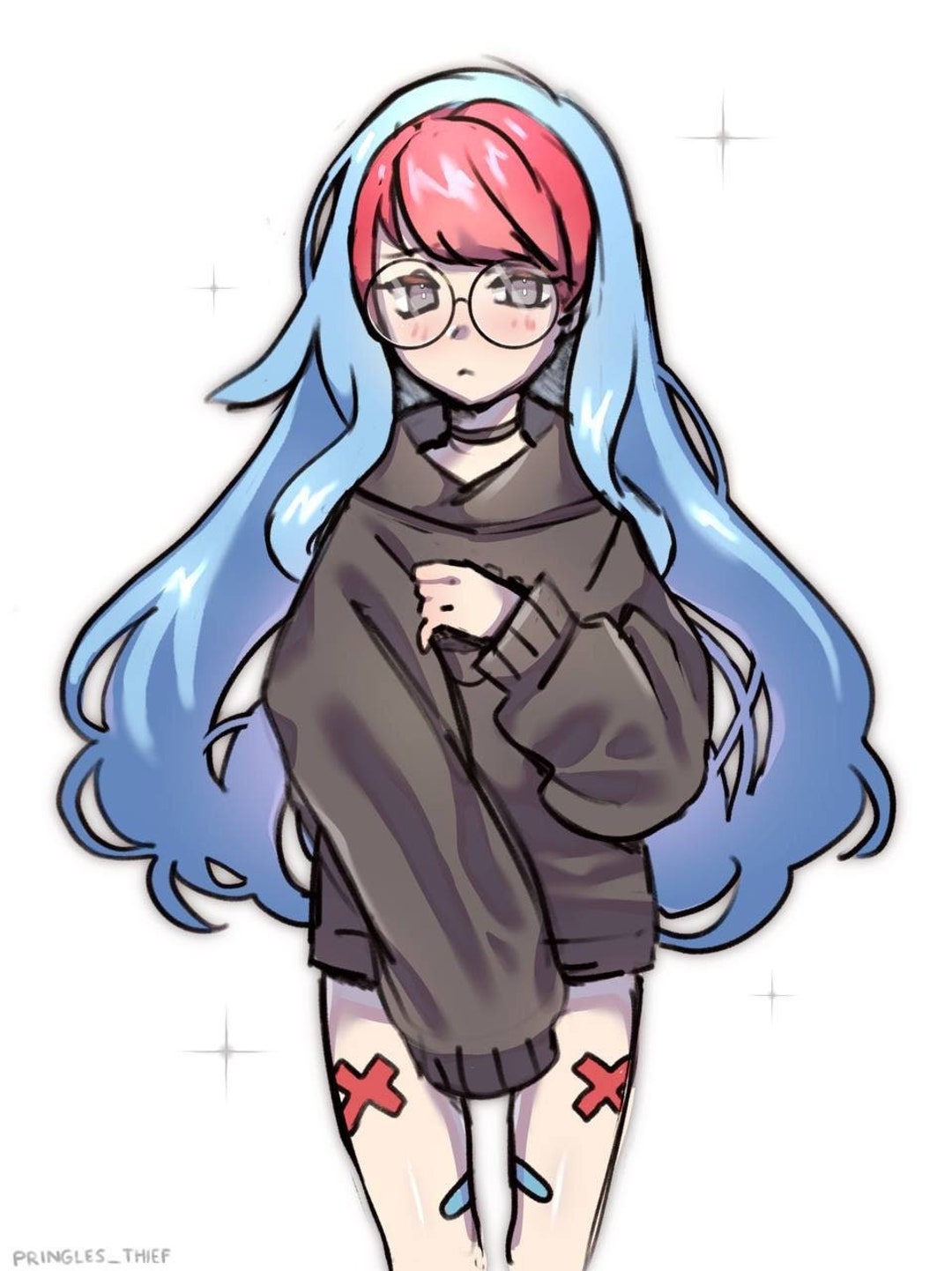 custom-anime-commission-oc-fanart-portrait-etsy