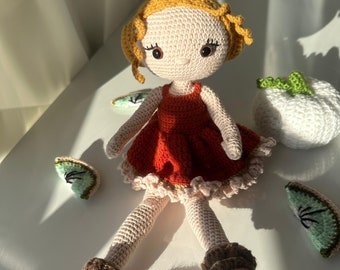 zabawka dla dziewczynki amigurumi