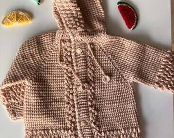 Beige children&#39;s jacket