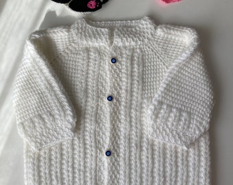 Cardigan bianco per bambini