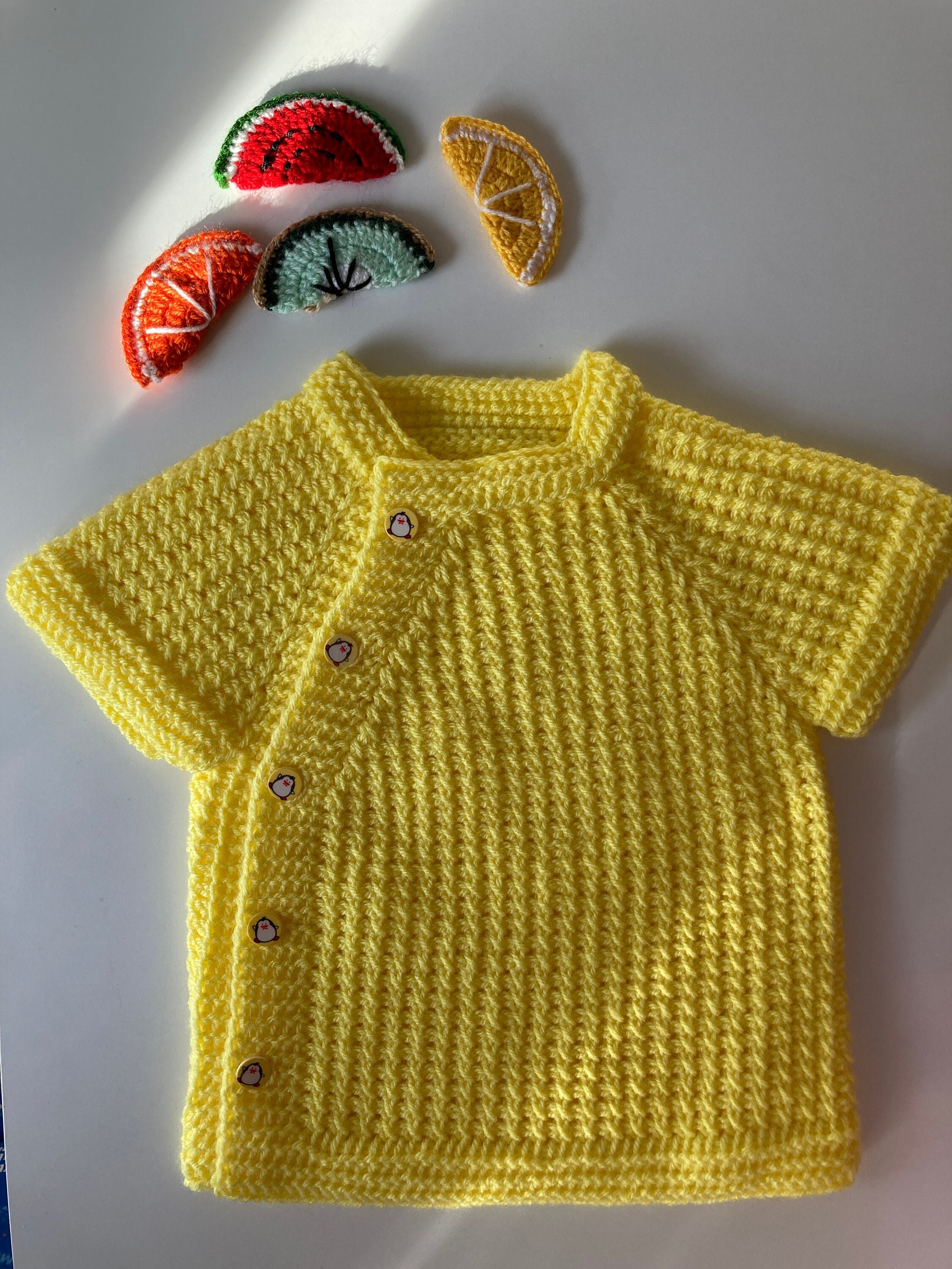 Sonnenschutz Pinguin mit Kind - Gelb Pastell - Geschenk, Danke