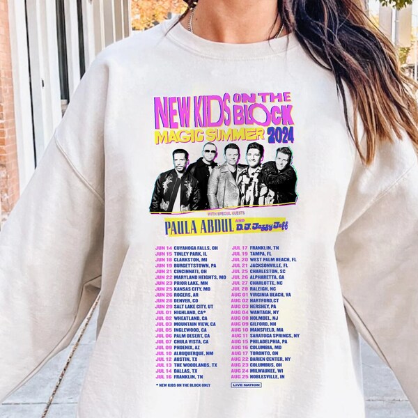 2024 Nkotb Tour Etsy UK