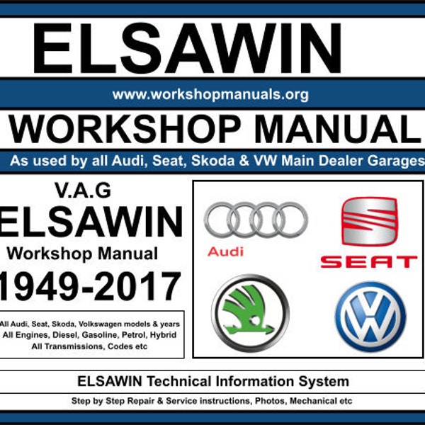 Elsawin 6.0 Fahrzeuge von VW, Skoda, Audi,Sea -Virtualbox (Digitaler Download)