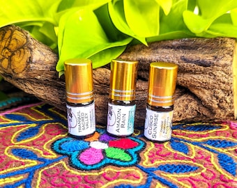 Peruvian Essential Oil Blends: Pick 3 Travel Set - Aromatherapy Wellness Aid