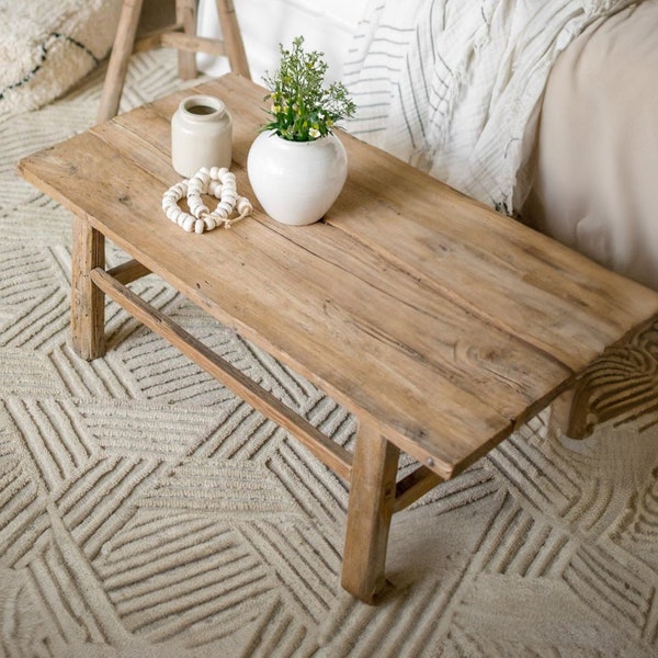 Image showcasing Reclaimed Wood Coffee Table - Etsy