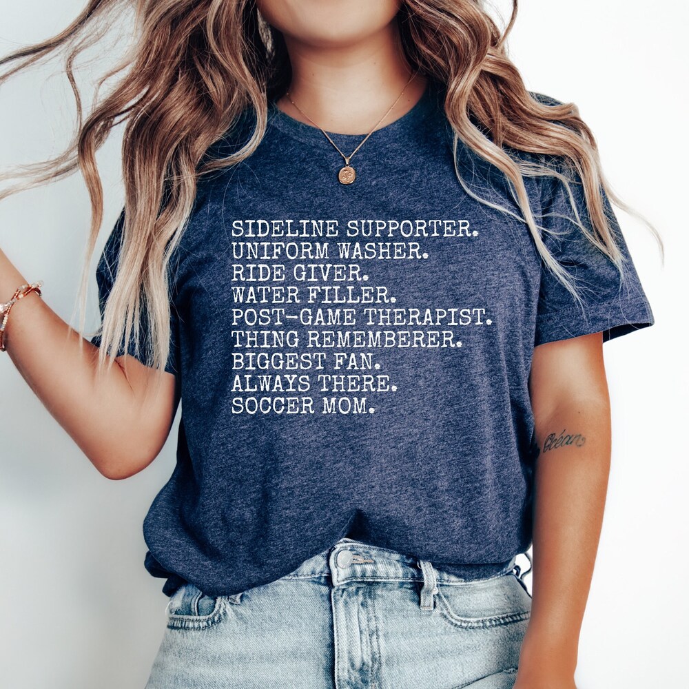 Snorider Design Soccer Mom Shirt, Soccer Shirt, Sport Shirt, Sport Mom Shirt, Soccer Mom Top, Soccer Mom Tee, Soccer Family Shirt, Gift For Soccer Mom