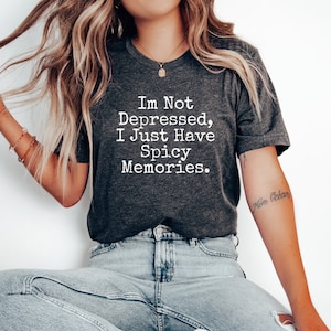 Funny Depression Shirt, Mental health Shirt, Anxiety Tee, Mental Health Tshirt, Depression Top, Funny Anxiety Shirt, Depression Tshirt