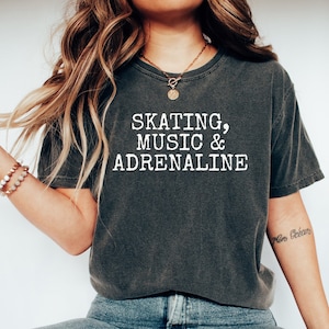 Roller Skating Shirt, Skating Club T-Shirt, Roller Derby Gift, Gifts For Skater, Funny Skate T Shirt, Shirts For Friends, Skate Print Tees