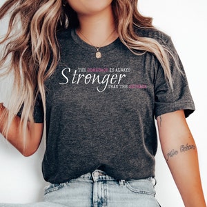 The Comeback Is Always Stronger Than The Setback, Breast Cancer Shirt Women, Cancer Awareness Shirt,Breast Cancer Survivor Gift,Cancer Shirt