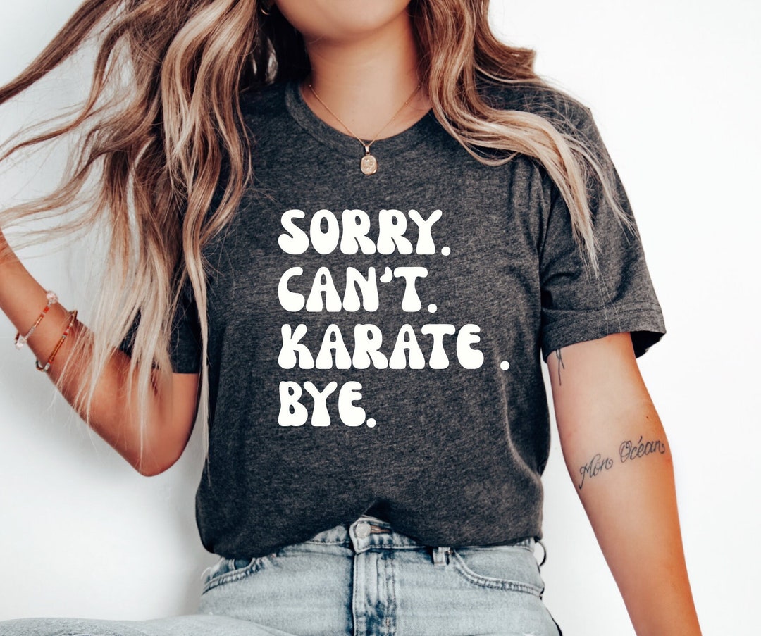 T-shirt Femme - Je ferme pas ma gueule quand je perds au karaté