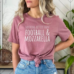 Camiseta de queso italiano, camiseta de palitos de mozzarella, camiseta de palitos de mozzarella, camiseta de queso mozzarella para regalar, camiseta de fútbol para amantes de la comida, fútbol y mozzarella