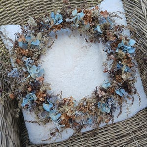 Autumn wreath dried flower wreath XL door wreath wall wreath